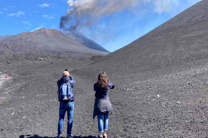 Etna Tour randonnée dans la zone du sommet (2.500 mt)